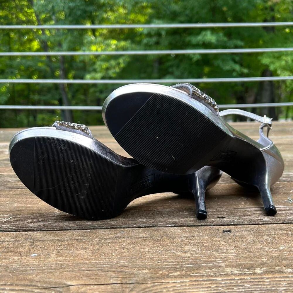 Silver High Heels - image 5